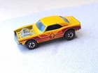 Hot Wheels Red Line Heavy Chevy Flying Colors Camaro Yellow - 100% original