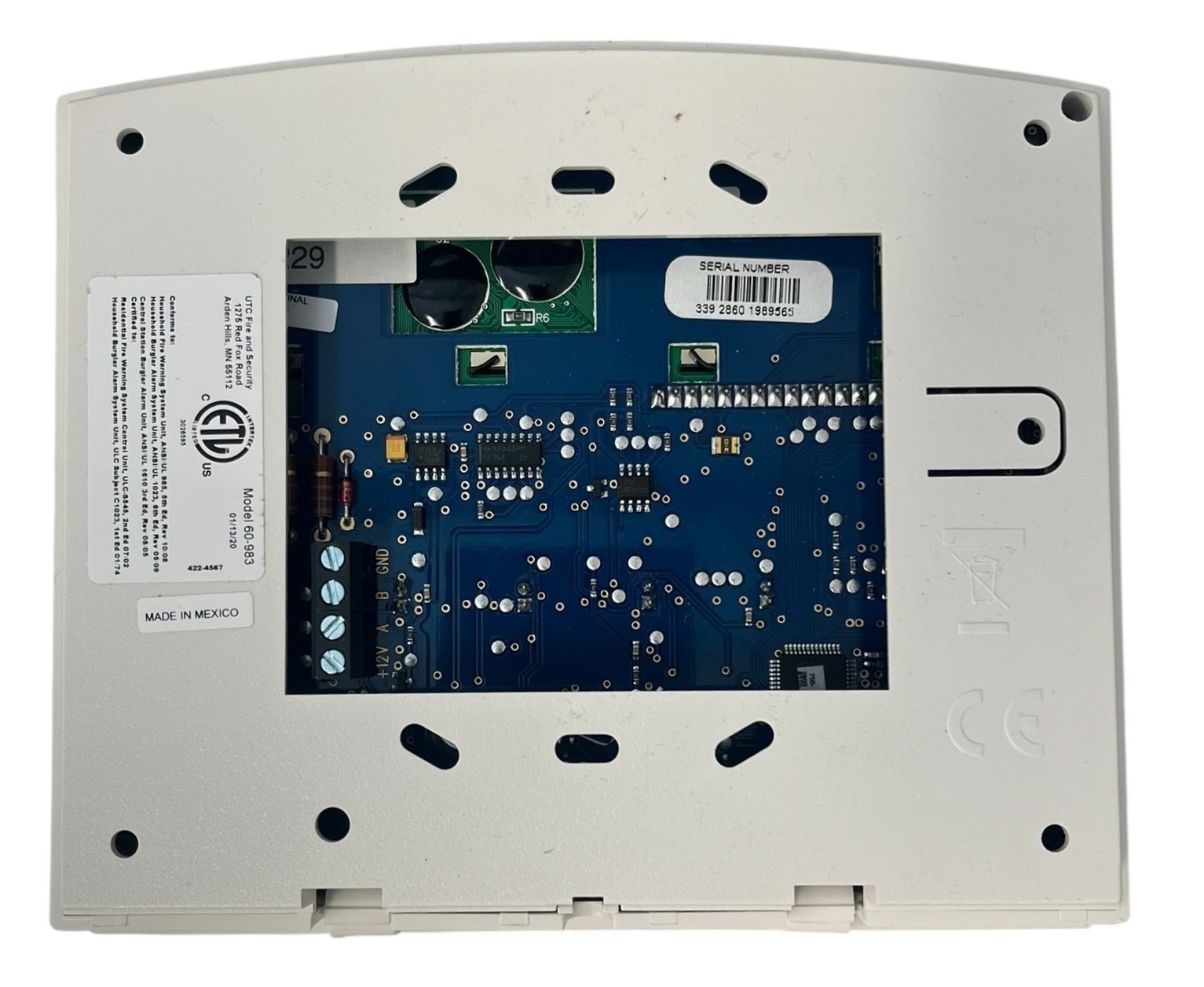 Interlogix Concord 60-983 ATP1000 ALPHA TOUCHPAD