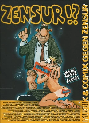 Diverse Autoren: Zensur - Comix gegen Zensur - Hardcover-Album***neu