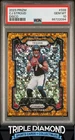 2023 Panini Prizm CJ Stroud Rookie Orange Disco Prizm Texans PSA 10 AG588