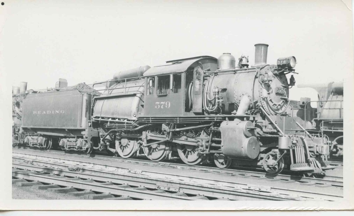 7G796 RP 1939/1960s READING RAILROAD ENGINE #579 READING PA | eBay
