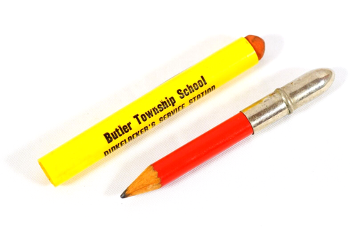 Bullet Pencils Lot Vintage Advertising Bullet Pencils Lebanon Mathieson - Picture 7 of 8