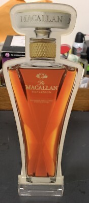 Rare Macallan Whiskey Store Display Advertising Piece 1824 Reflexion 15'' x 4''