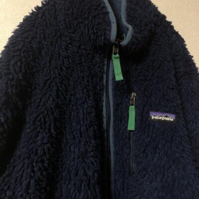 Patagonia Classic Retro X Cardigan Navy Size M Deep Pile Fleece