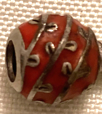 Pandora 790525EN17 Sterling 925 ALE Charm ''Rote Ranken'' - #123