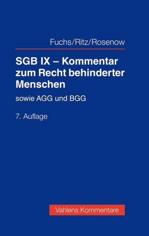 Thumbnail - Sgb Ix - Kommentar Zum Recht Behinderter Menschen Karl Jung