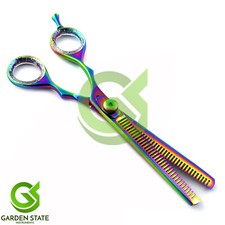 Professional Haircut Scissors 6 Inch Hair Thinning Scissors Shears Multi Coated