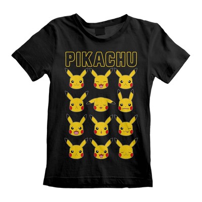 Pokemon - Pikachu Faces  - tshirt - 3-4 Years - Unisex - New t-shirt - A777z