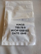 Kings 755-78-9 BNC Connector, New, factory sealed - Made in USA