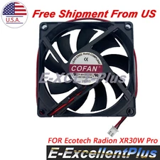 For Ecotech Radion XR30W Pro LED Lighting System Fan COFAN F-8015H12BII 2Pin 12V