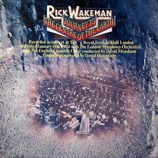 Rick Wakeman Journey To The Centre Of The Earth 1974 EX GF booklet
