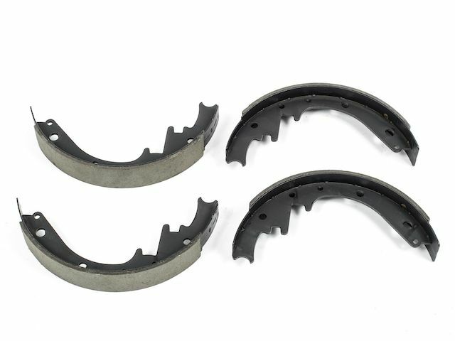 Power Stop 78VN12D Rear Brake Shoe Set Fits 1955-1958 Pontiac Chieftain