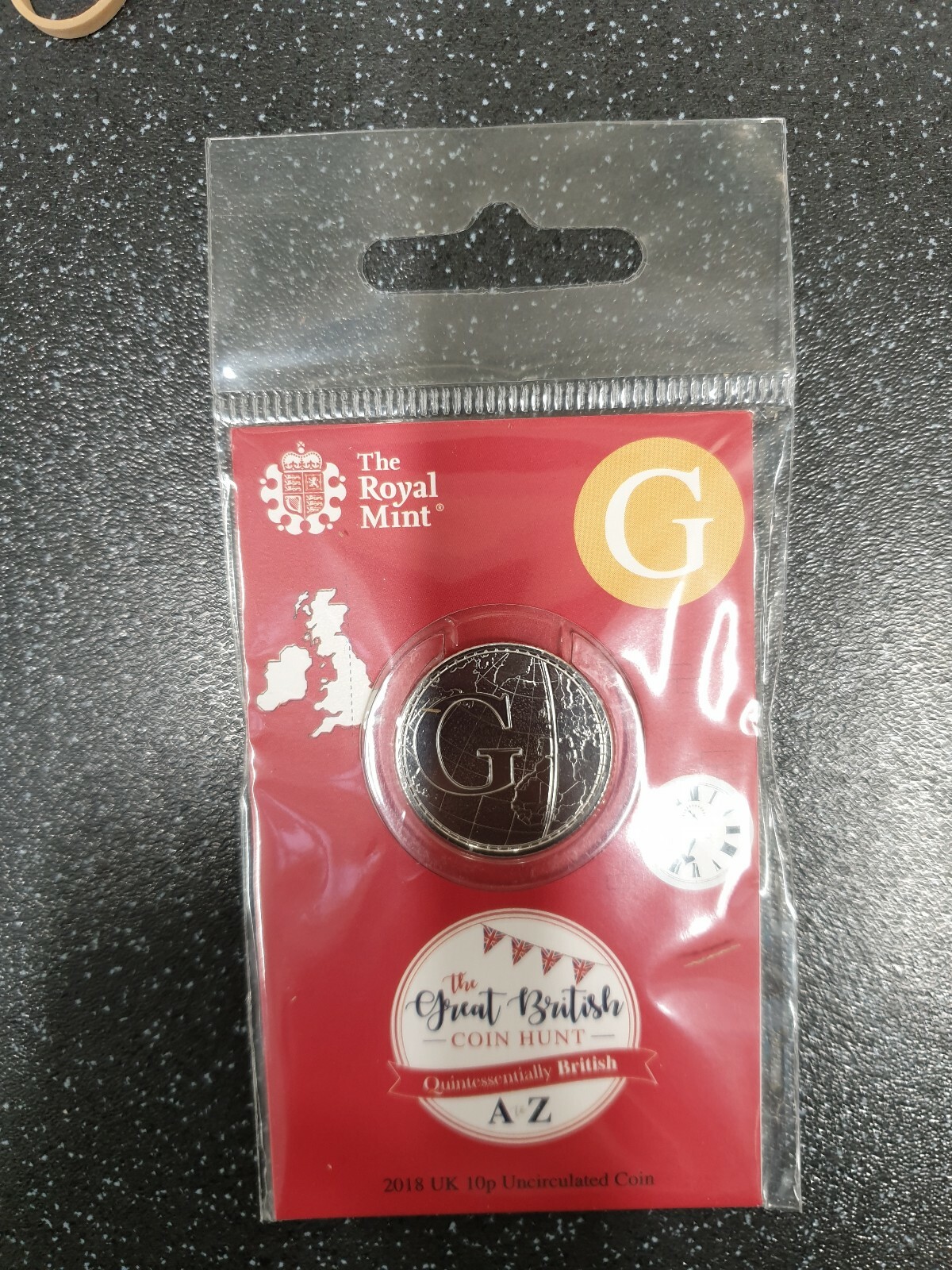 Great British Coin Hunt 2018, A to Z Letters 10p coin bu collection in