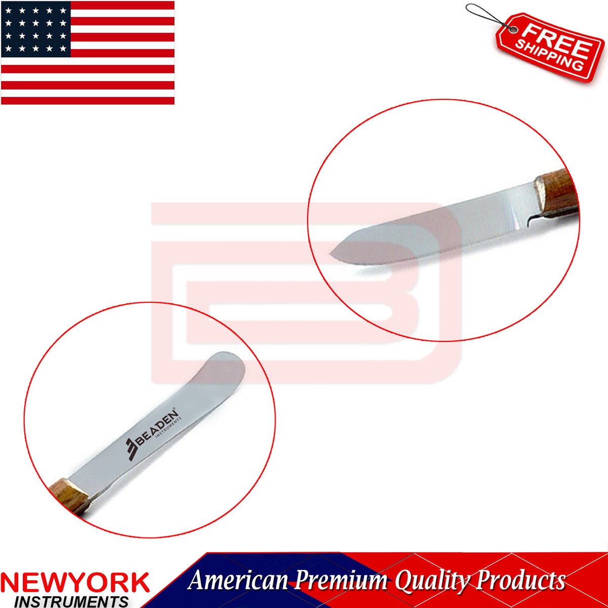 Strumenti Modellazione Dentale Laboratorio Fahnenstock Coltello Per Cera Spatola - Foto 3