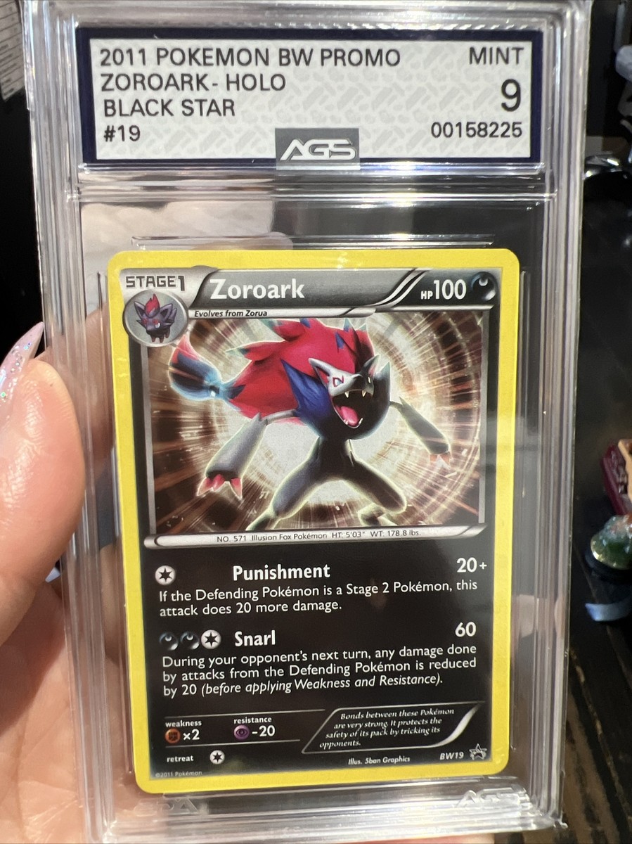 Pokemon 2011 Zoroark Holo #BW19 Black & White Black Star Promo