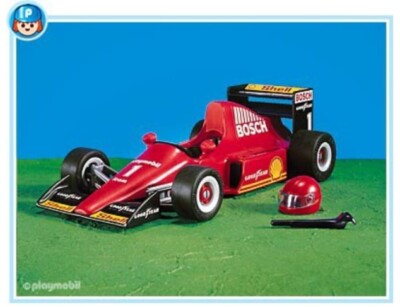Playmobil Add-On 7326 Red Race Car Formula Shell