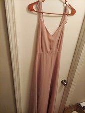 Lulus Blush Pink Formal Prom Evening Gown Size S
