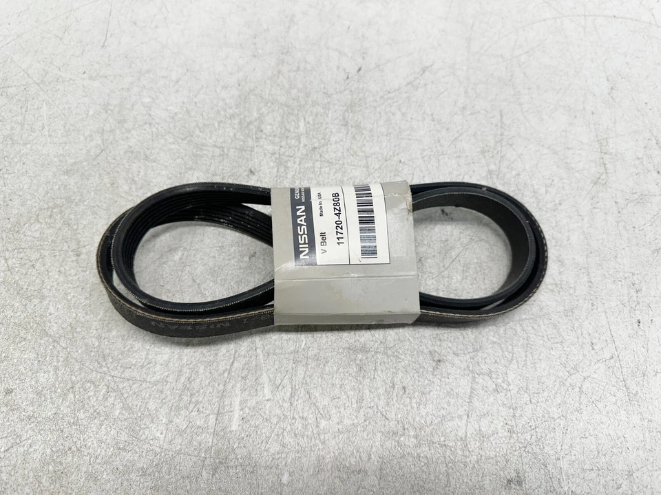 H41215 NEVER USED 2004-2006 Nissan Sentra Genuine Drive Belt 11720-4Z80B OEM - Image 3 of 4