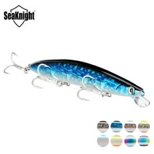 Minnow Fishing Lure Tackle Floating Crankbait Bass Hooks Topwater Casting Popper