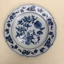 Blue Danube Japan Blue Onion Ceramic Dessert Plate 6.75” Tableware Used