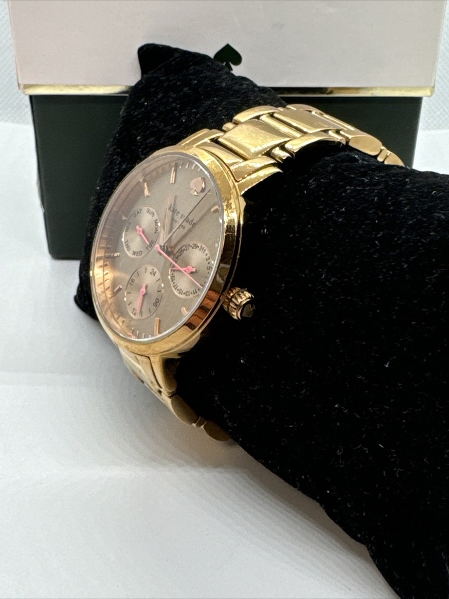 Kate Spade New York 0470 Women\'s Stainless Steel Analog Dial Quartz Watch JNA156 Auth Kate Spade Ladies Watch - Etsy main image 4