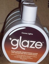 Glaze Super Hair Color Conditioning Gloss Cocoa Lights 6.4 Oz NEW  Sealed