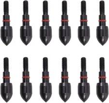 SOPOGER Practice Archery Field Points - 12 Pack 100/125 Grain 5/16 Screwed-In Ta