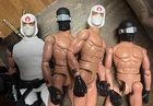 GI Joe Storm Shadow Complete  + Snake Eyes Figure 1996 Hasbro 12 inch Lot Of 4!