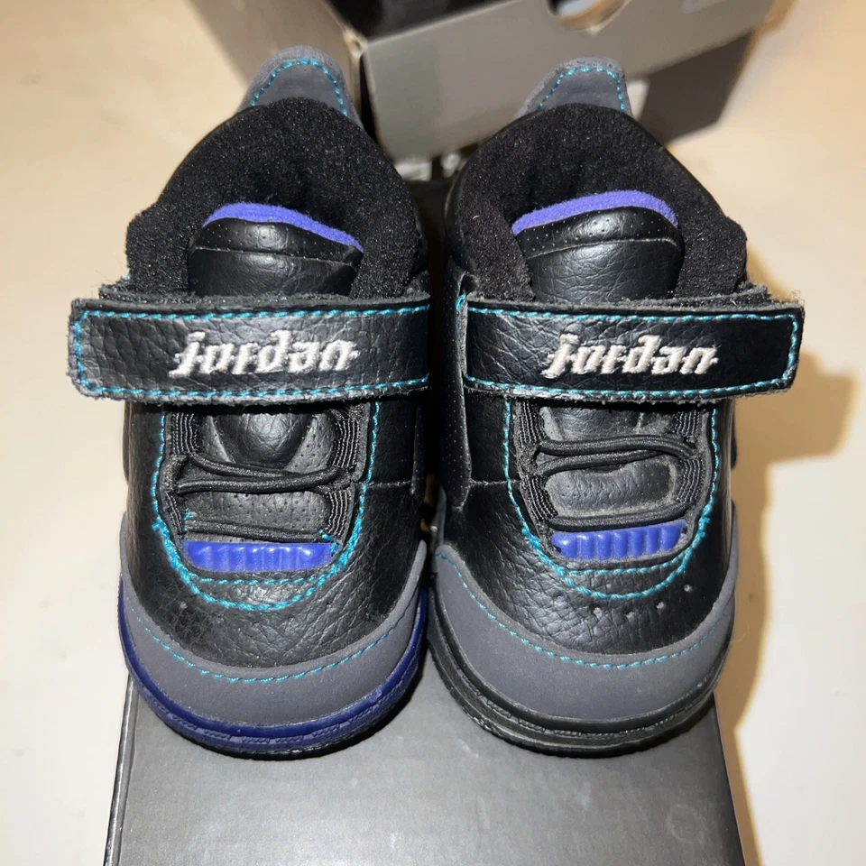 NUEVO EN CAJA Baby Jordan Big Fund Niño Pequeño Negro Concord 3.5c 310093-005 Desde 2007 SIN CAJA Foto 2 de 4