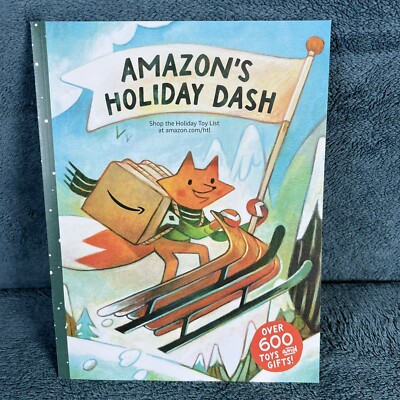 Amazon s Holiday Dash 2023 Toy Christmas Gift Catalog Activity Book Stickers