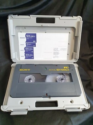 CASSETTE CINTA DE DATOS DIGITAL SONY SD1-1300LA 19mm x 1330m 100GB D1D MÁS GRANDE DEL MUNDO