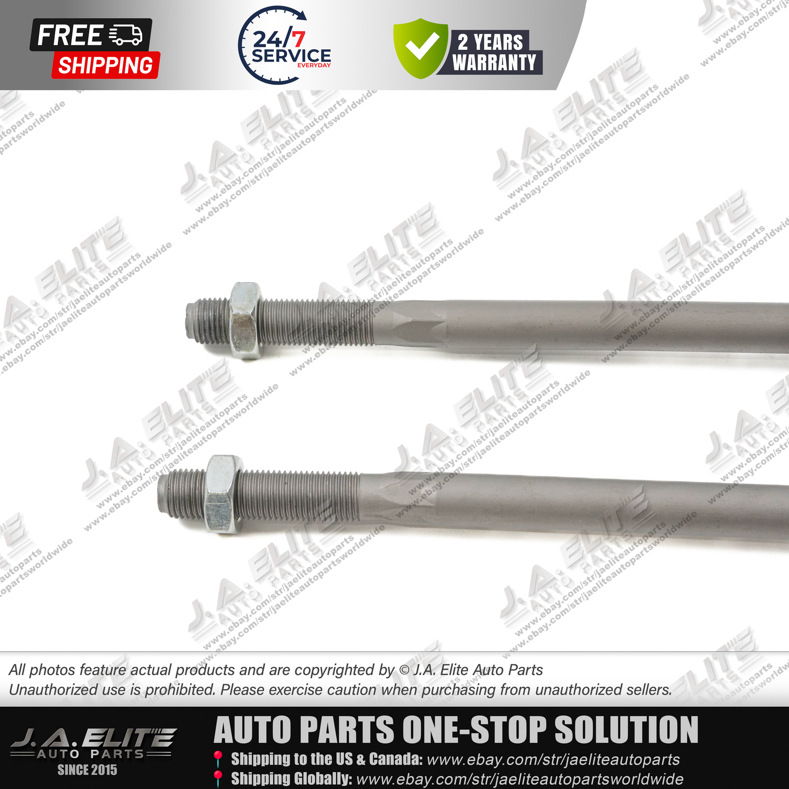 2pcs Inner Tie Rod Ends fit Bentley Mulsanne (2010+) 3Y1422075L