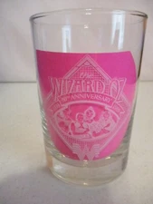Wizard of Oz-50th Anniversary-Glass Tumbler-4 1/2""Tall-1989-Whataburger-Shown