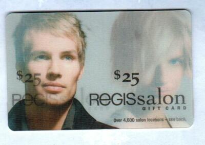 REGIS SALON Blonde Models 2006 Lenticular Gift Card ( $0 ) 