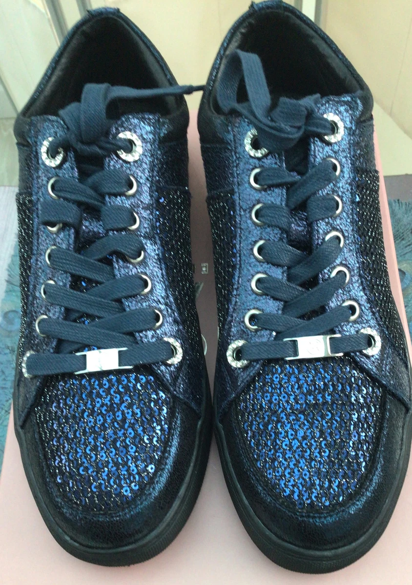 Sparkly blue best sale trainers