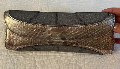 VBH Slice Python Snakeskin Leather Clutch Handbag First Edition 037/300