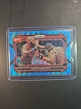 Jair Rozenstruik 2023 Panini Prizm UFC Blue Wave Parallel Heavyweight #4