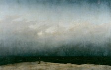 Caspar David Friedrich Monk by the Sea Giclee Fine Art Print on Canvas 48"