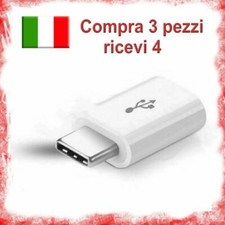 Adattatore Ricarica Trasferimento dati Micro USB da femmina a USB Tipo C Maschio - Akashi - Italiano Adattatore Ricarica Trasferimento dati Micro USB da femmina a USB Tipo C Maschio - Akashi - Italiano