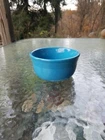 GUSTO BOWL peacock blue HOMER LAUGHLIN FIESTA 28 OZ. NEW