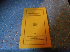 Booklet 1938 Wisconsin State Board of Health Facts About Syphilis Gonorrhea Vene