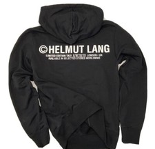 Helmut Lang Hoodie Unisex XS Limited Edition Taxi London UK Pullover Sweatshirt