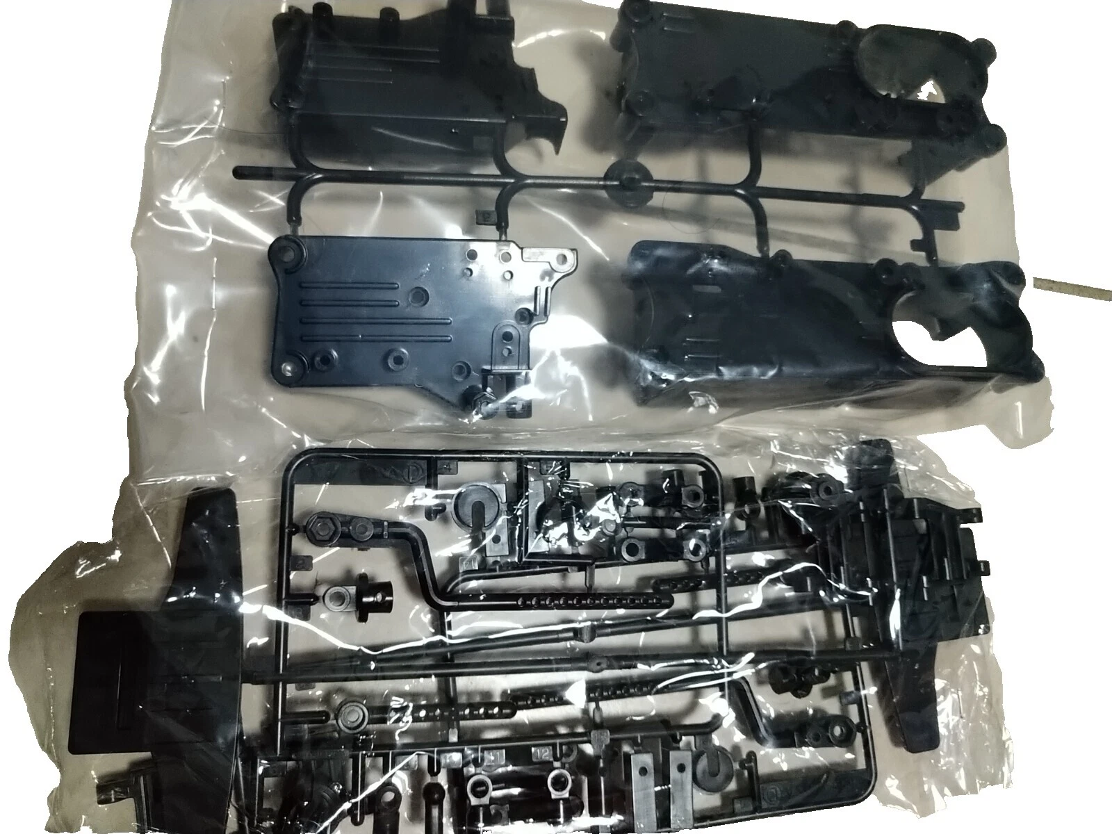 Vehículo Marui Hobby RC Modelo partes del cuerpo e interior para 1:12