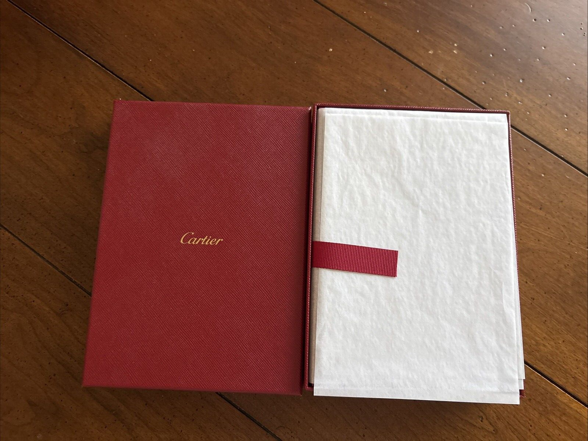 NEW Cartier Panthere notebook (set of 2) size 6 3/8
