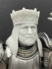 Mythic Legions The King head Sculpt Unpainted