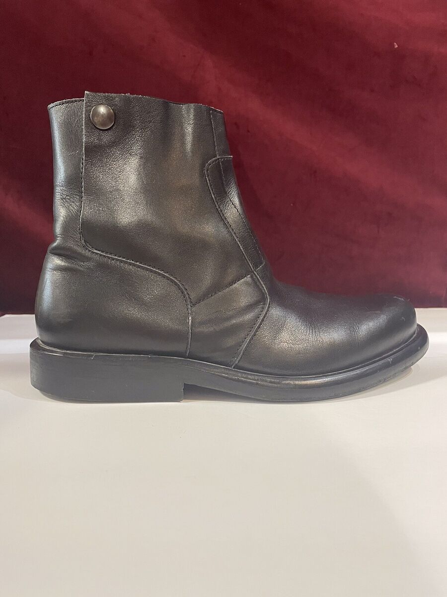 Vintage 90s Dirk Bikkembergs Leather Boots Men's Pointed Vintage 90s Dirk Bikkembergs Leather Boots Men's Pointed