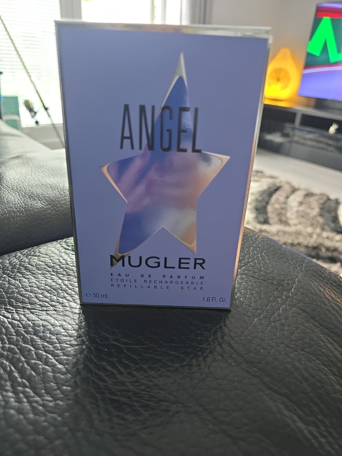 Mugler Angel Eau de Parfum 50ml Refillable Spray For Her - BRAND NEW BOXED