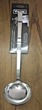 NEW Viking Stainless Steel Deep Ladle Kitchen Utensil Cool Handle