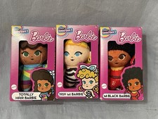 NEW Mattel Barbie Micro Teenies Plush Basic Fun 1959 1st 1st Black Totally Hair