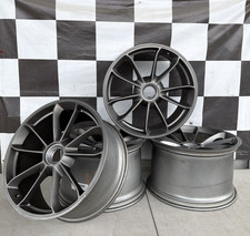 2014 - 2019 Porsche 911 GT3 Set Of 4 Wheel Rim 20x9 20x12 Used Oem 99136216282